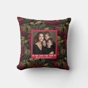 SunFlower Bouquet Mom Mother Home Styling Western Throw Pillow