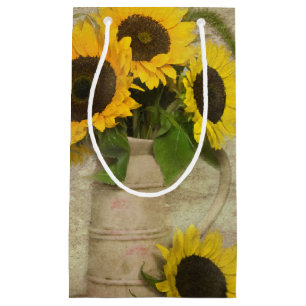 Sunflower Bouquet Small Gift Bag