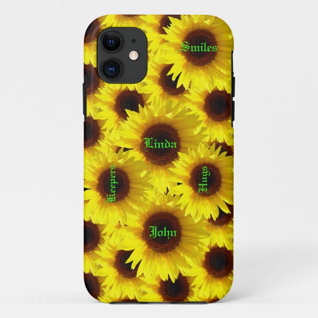 Sunflower Bouquets Case-Mate iPhone Case (Back)