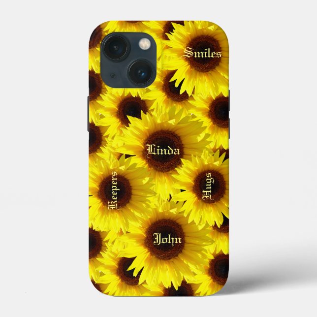  Sunflower Bouquets - Tough Case-Mate iPhone Case (Back)