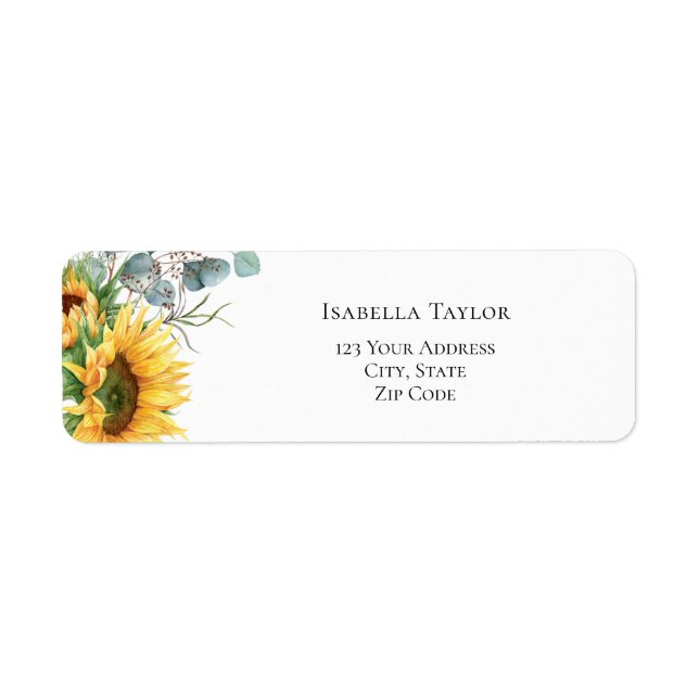 Sunflower Bridal Shower (Front)