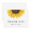 Sunflower Bridal Shower Thank You