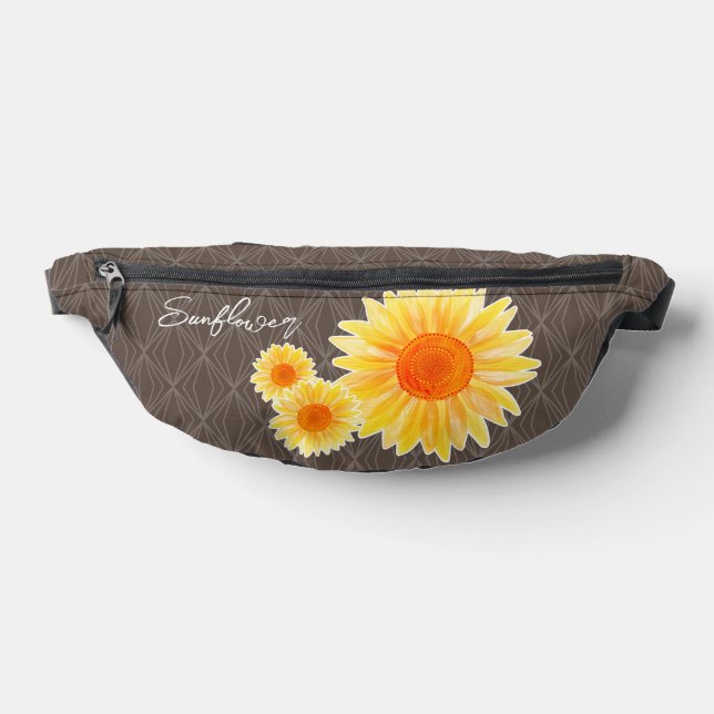 Sunflower Brown Fanny Pack (Lay Down)