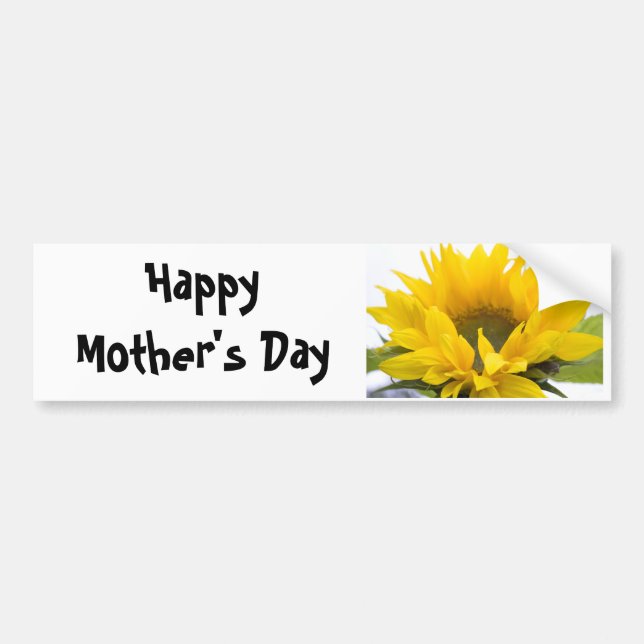Sunflower ... bumper sticker (Front)