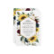 Sunflower Burgundy Red and Navy Blue Roses Wedding