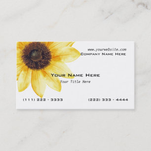 Sunflower Business Card