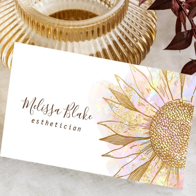 sunflower business card (Creator Uploaded)