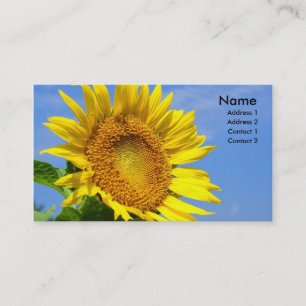 Sunflower Business Card
