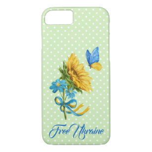 Sunflower & Butterfly Ukraine Support   Case-Mate iPhone Case