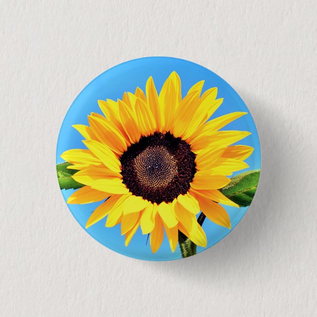 Sunflower Button (Front)