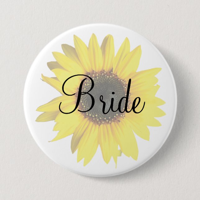 Sunflower Button (Front)