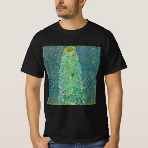 Sunflower by Klimt, Vintage Flowers Art Nouveau T-Shirt