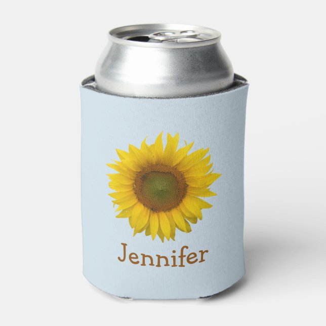 Sunflower Can Cooler (Can Front)