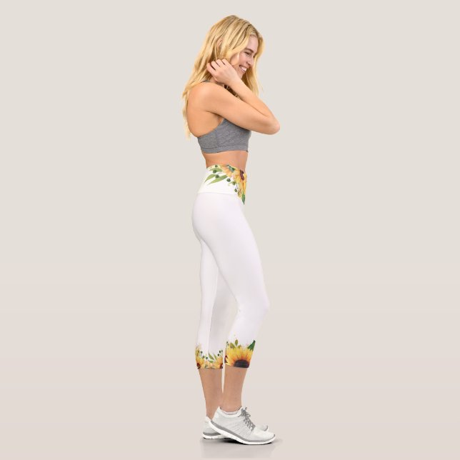 Sunflower  capri leggings (Right)