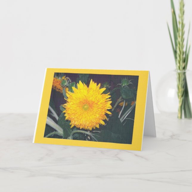 SUNFLOWER CARD (Front)