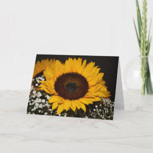 sunflower card