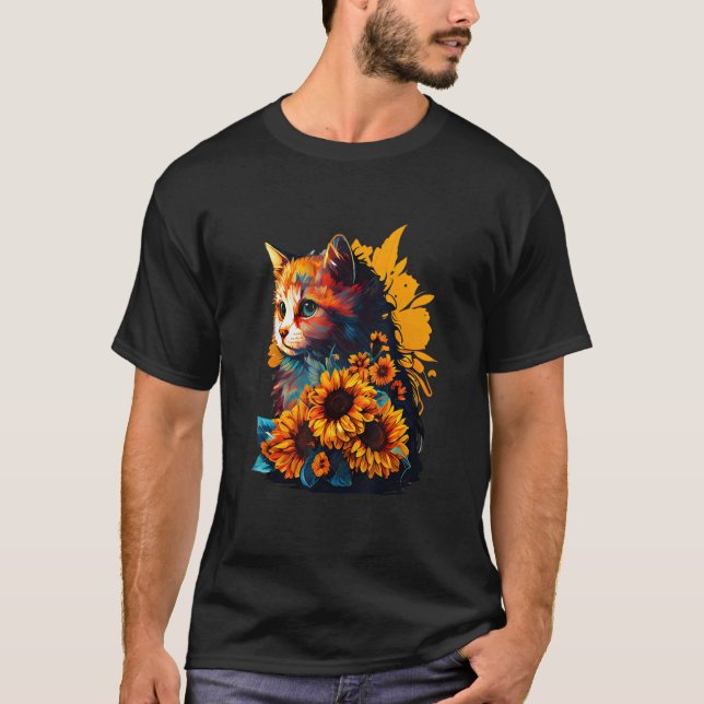 Sunflower - Cat_1 T-Shirt (Front)