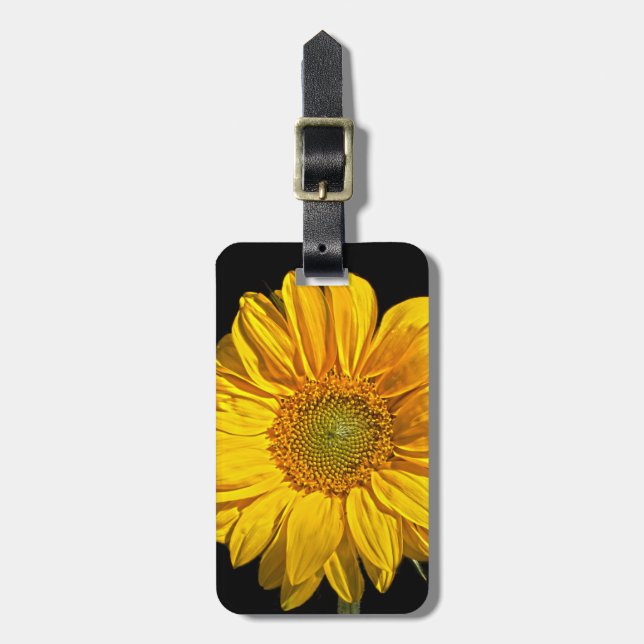 Sunflower cd ltcnm luggage tag (Front Vertical)