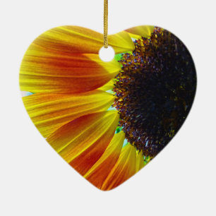 Sunflower Ceramic Ornament