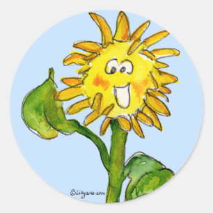 Sunflower Clipart Sticker 4
