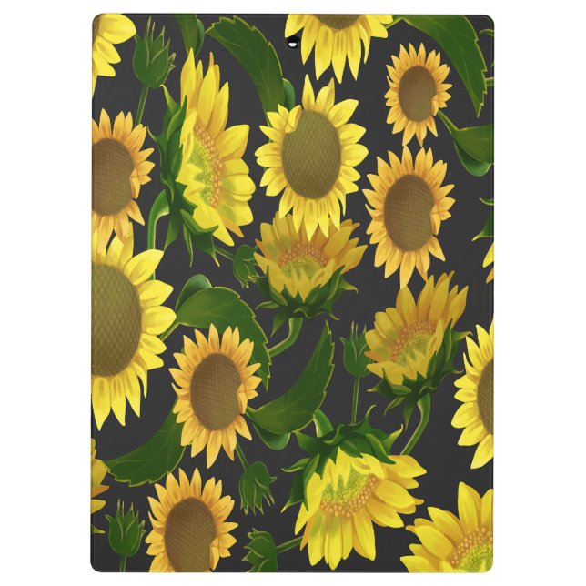 Sunflower Clipboard (Back)
