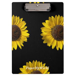 Sunflower Clipboard