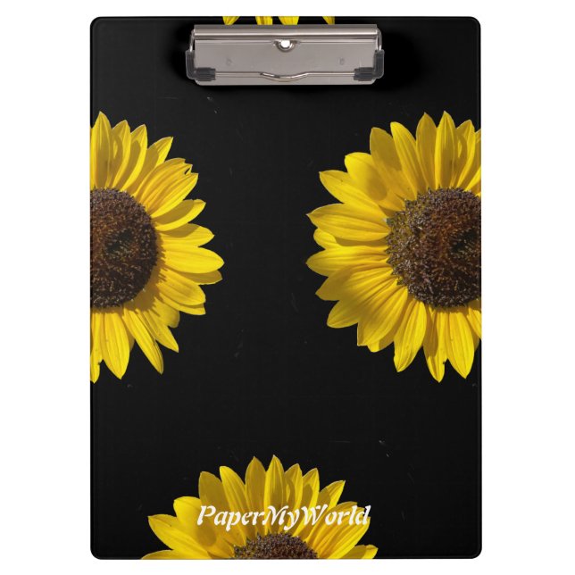 Sunflower Clipboard (Front)
