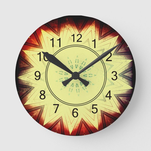Sunflower Clock (Front)