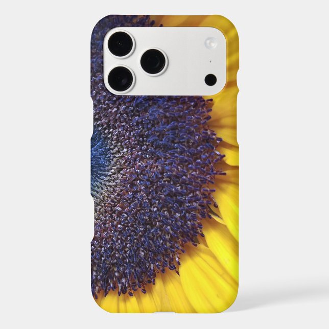 Sunflower Closeup Barely There Phone Case (Back)