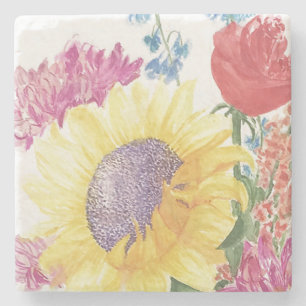 Sunflower Coaster