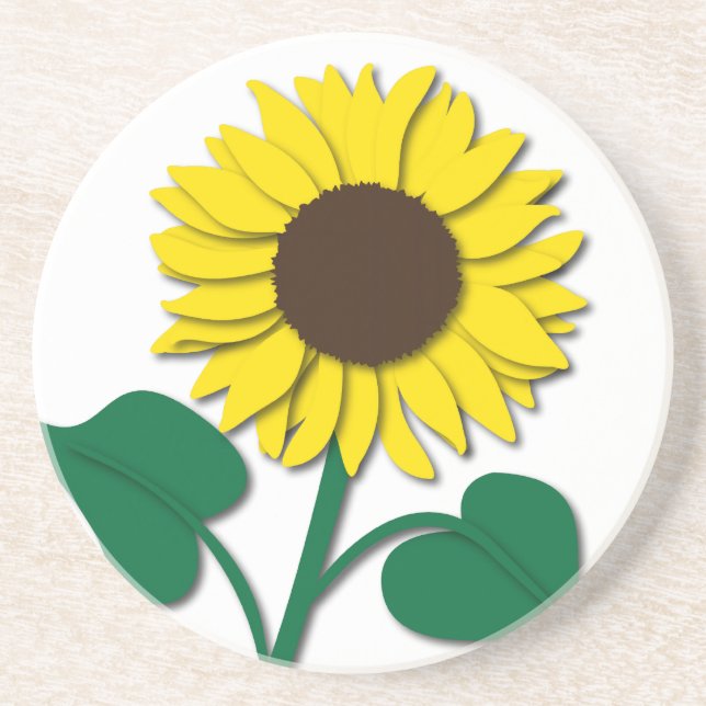 Sunflower Coaster (Front)
