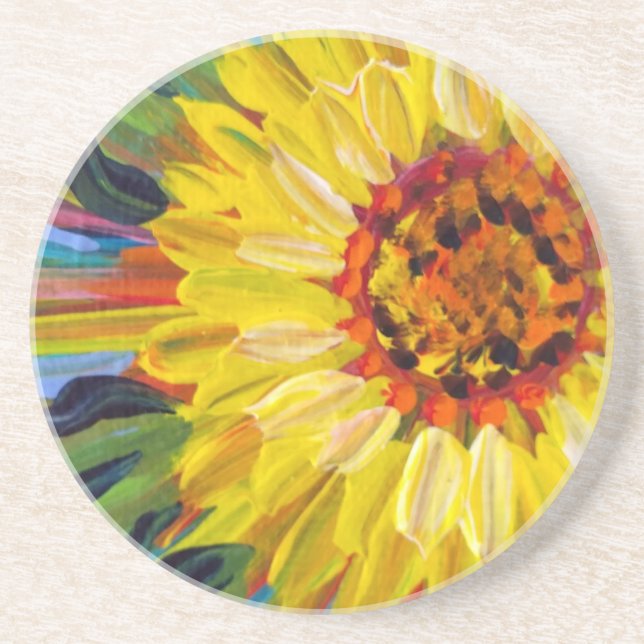 Sunflower Coaster (Front)