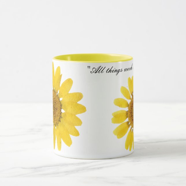 Sunflower Coffee Mug (Center)