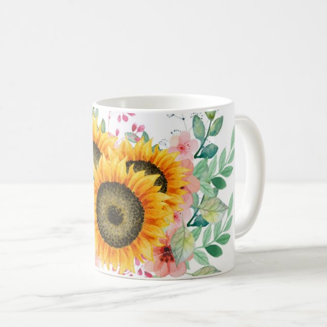 Sunflower   coffee mug (Front Right)