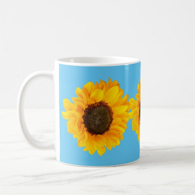 Sunflower  coffee mug (Left)
