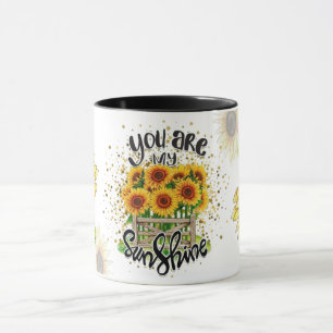 Sunflower coffee mug to celebrate Valentine's Day