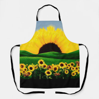 SUNFLOWER COUNTRY HILL APRON
