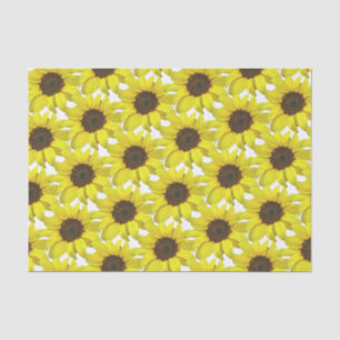 Sunflower Covered  Tissue Paper