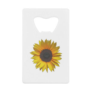 Sunflower Credit Card Bottle Opener