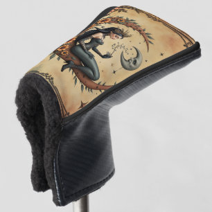 Sunflower Crescent Queen Golf Head Cover