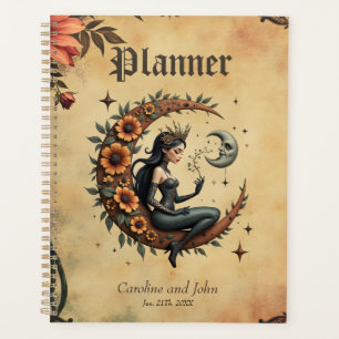 Sunflower Crescent Queen Planner