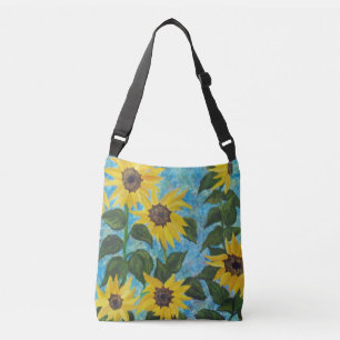 Sunflower cross body bag