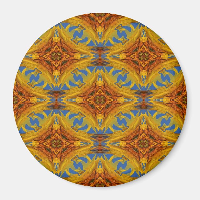 Sunflower crosses..... magnet (Front)