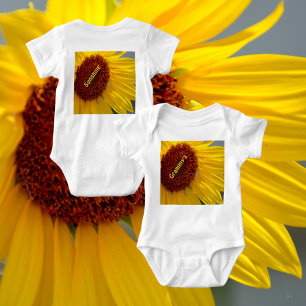 Sunflower Customizable Grammy's Sunshine Baby Bodysuit