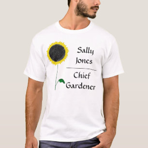 Sunflower Customizable T-Shirt