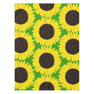 Sunflower Cute First Birthday Table Cloth