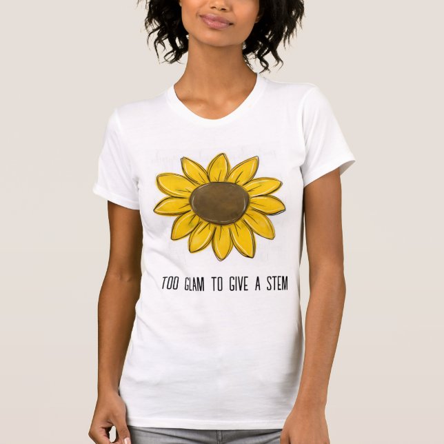 Sunflower Cute Tshirt (Front)