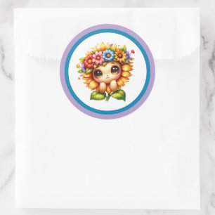 Sunflower Cutie Stickers