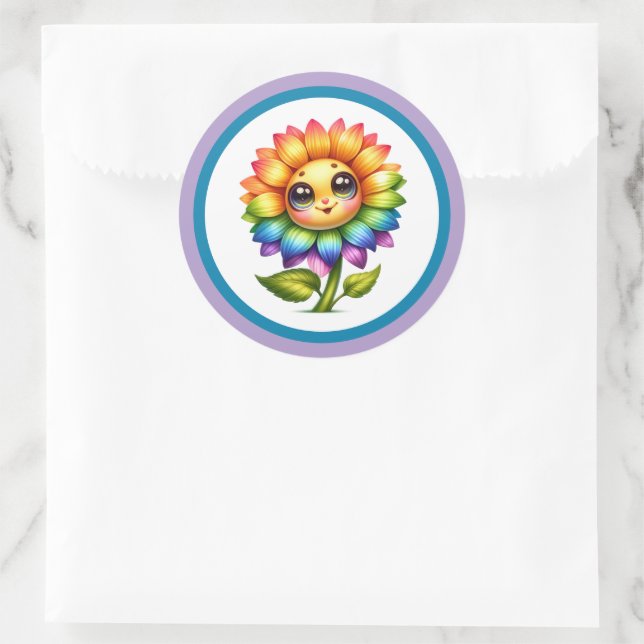 Sunflower Cutie Stickers (Bag)