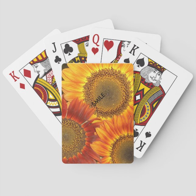 Sunflower Deck of Cards (Back)